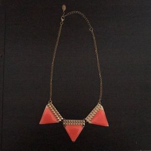 Gold & Orange Necklace